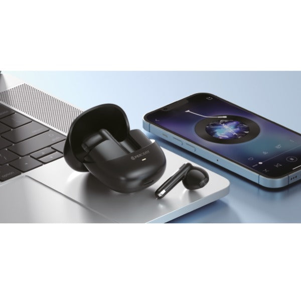 سماعات أذن Soundrift 90 Series TWS من 90 Percent – صوت ستريو فاخر وتقنية متقدمة | أسود سماعات أذن Soundrift 90 Series TWS من 90 Percent – صوت ستريو فاخر وتقنية متقدمة | أسود